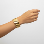 Pulsera Relieve Diagonal