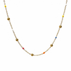 Collar Piedras de Colores