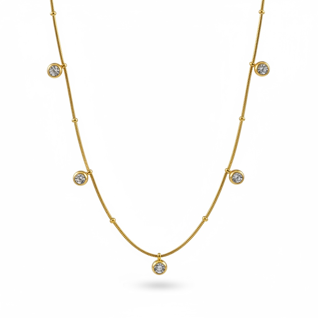 Collar Piedras Brillantes