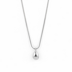 Collar Gota Plateado
