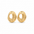Aretes Óvalo Irregular