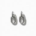 Arete Aro Colgante Plateado